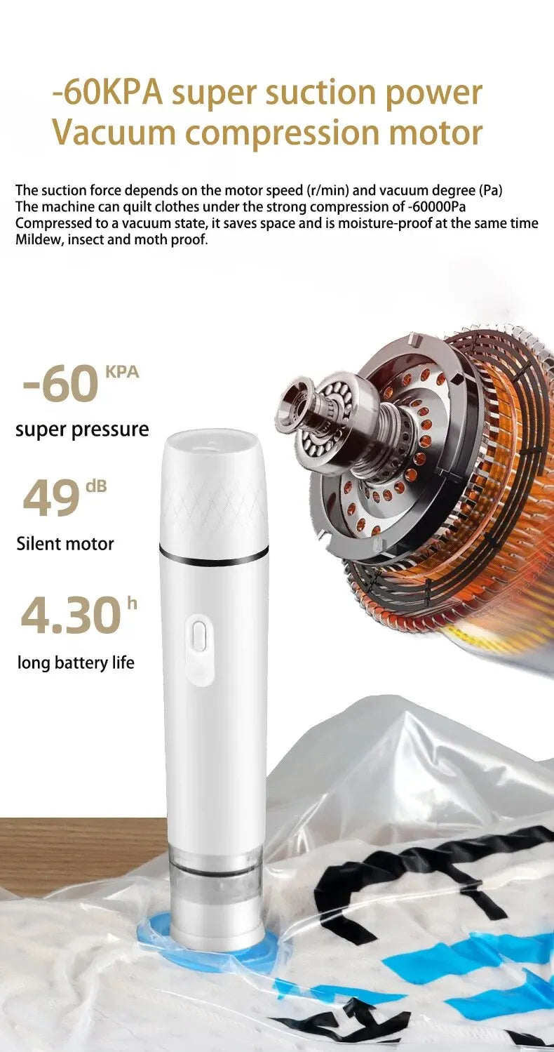 Mini Handheld Vacuum Sealer — Freshness at Your Fingertips