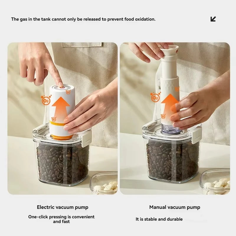 Vacuum Sealed Food Storage Container — Freshness in Every Bite
