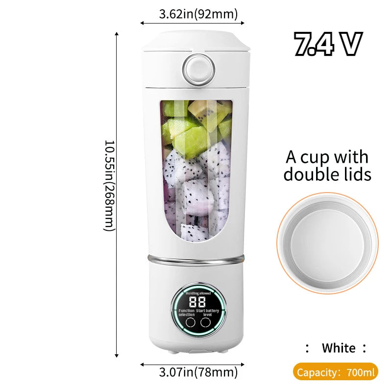 JuiceGo – Mixeur USB 700 ml pour smoothies et shakes