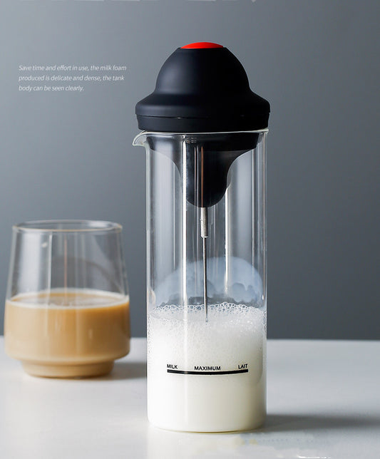 Rechargeable Milk Frother | 3-Speed Handheld Foamer
