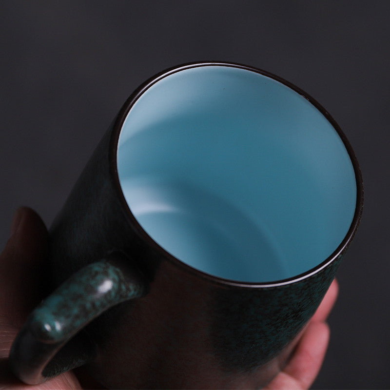 Handcrafted Ceramic Coffee Mug | Rustic Stone Glaze