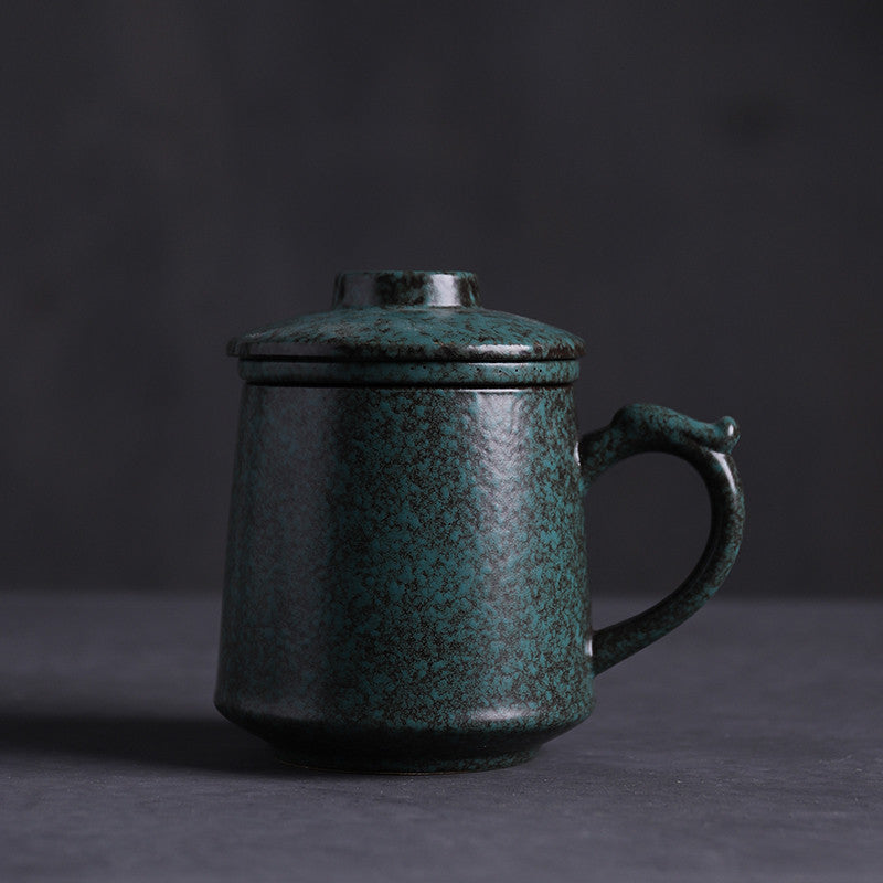 Handcrafted Ceramic Coffee Mug | Rustic Stone Glaze