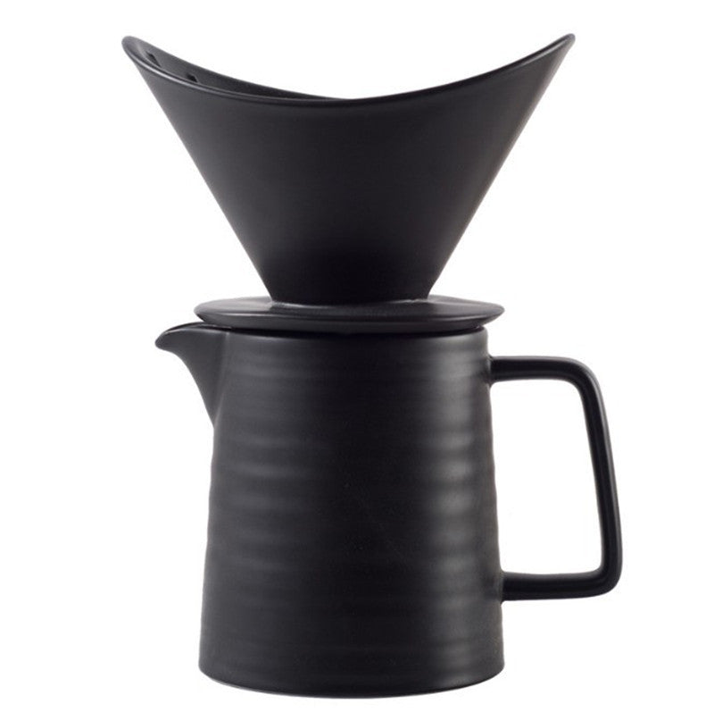 Ceramic V60 Pour Over Dripper | Hand-Crafted Cone Brewer