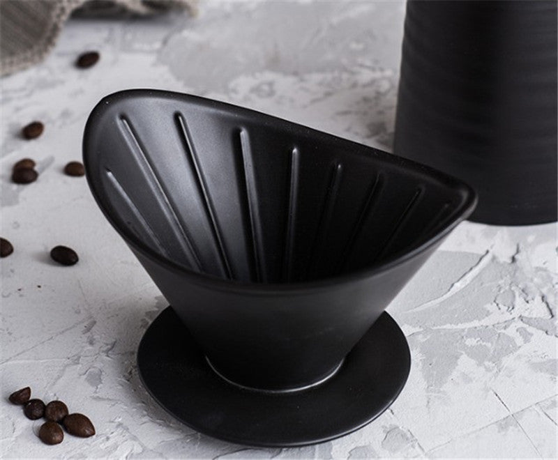 Ceramic V60 Pour Over Dripper | Hand-Crafted Cone Brewer