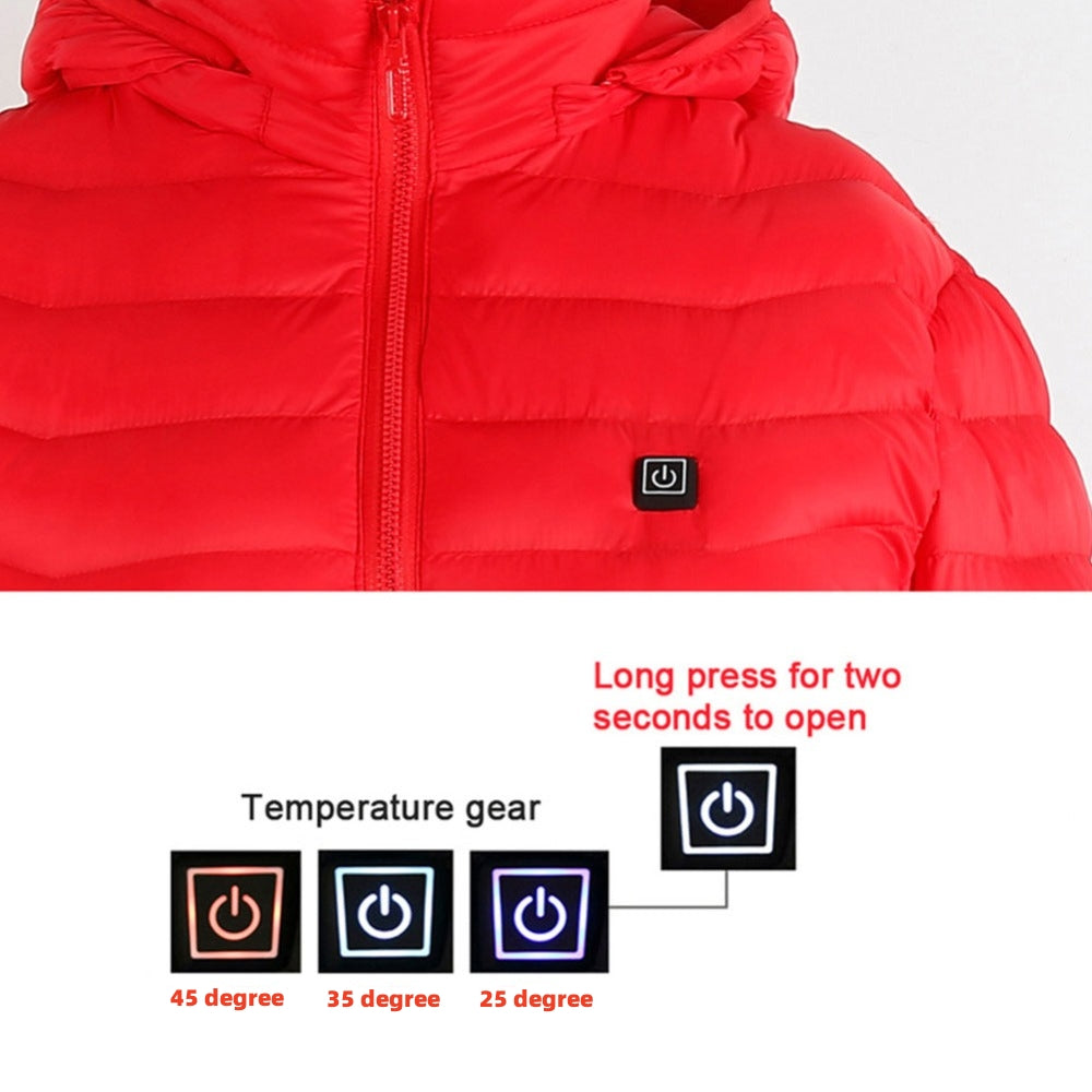 SOLASO Heated Winter Jacket — USB-Powered Thermal Coat