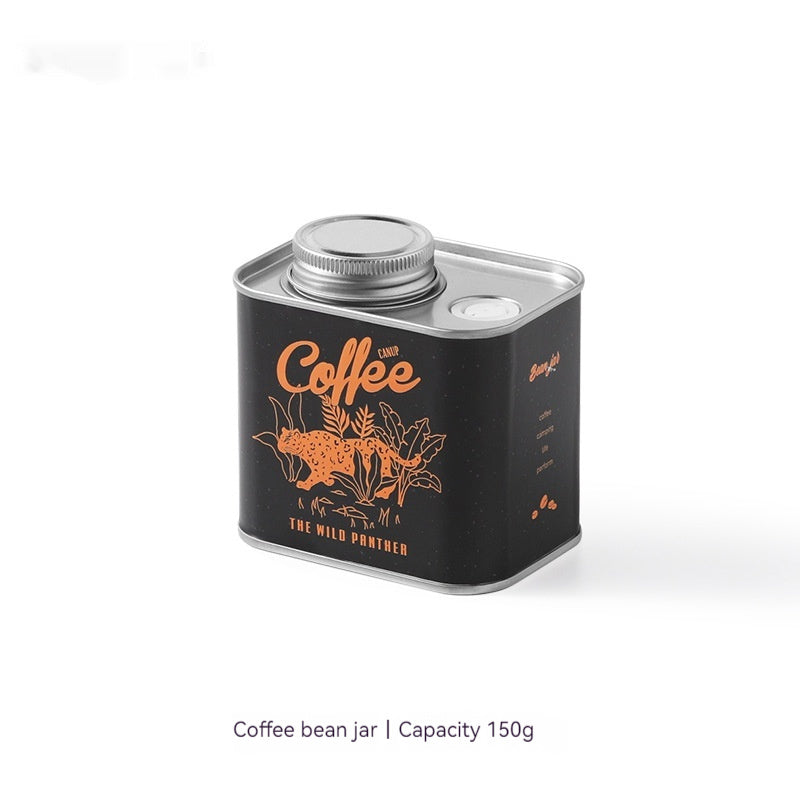 Mini Airtight Coffee Canister | Travel Bean Storage Tin