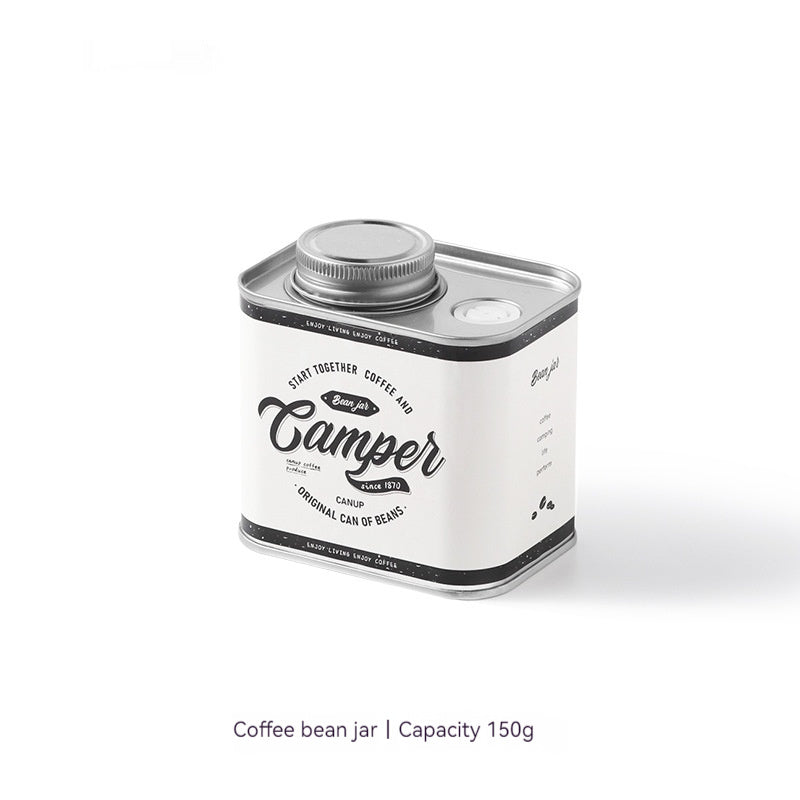 Mini Airtight Coffee Canister | Travel Bean Storage Tin