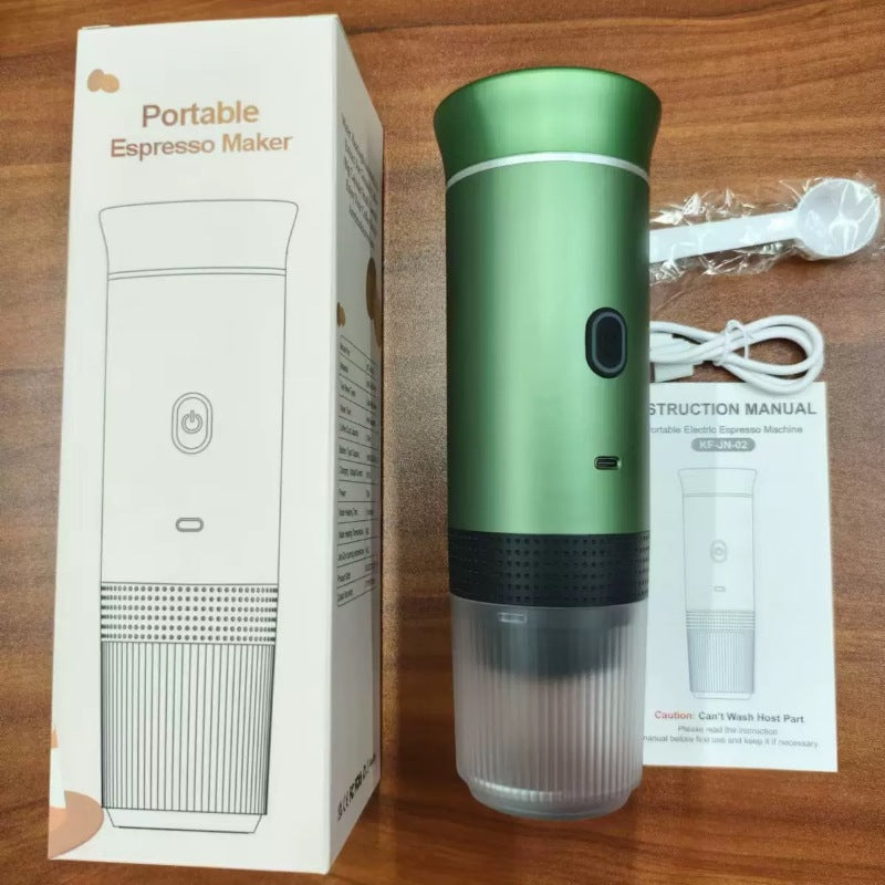 Portable 3-in-1 Espresso Maker | Electric Travel Coffee Machine