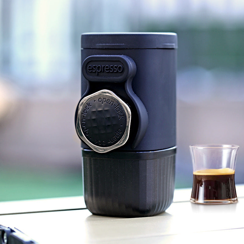 Portable Hand-Pressure Espresso Maker