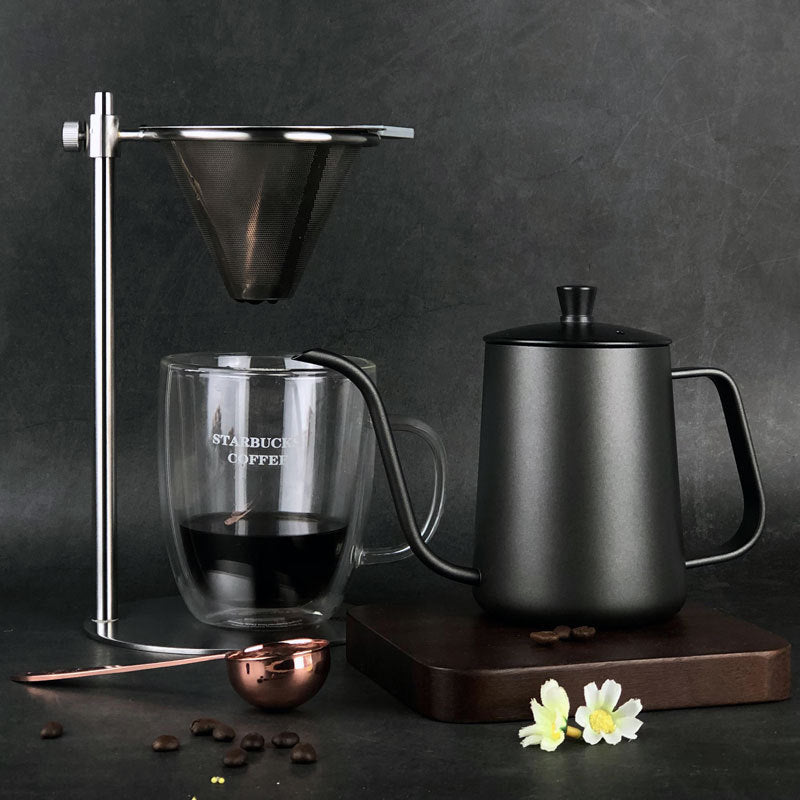 Stainless Steel Gooseneck Pour-Over Kettle