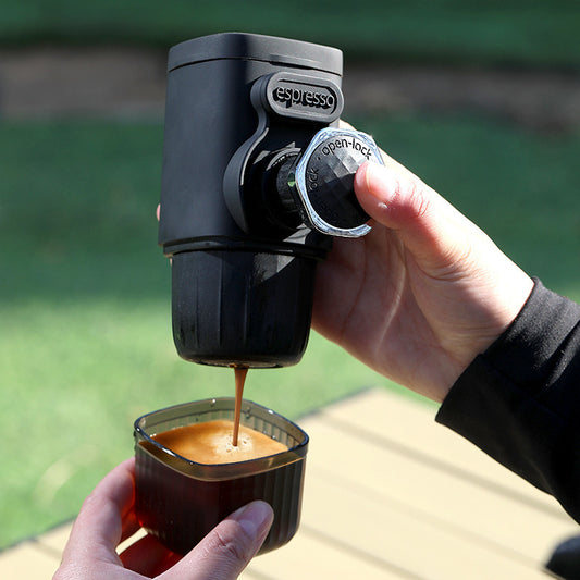 Portable Hand-Pressure Espresso Maker