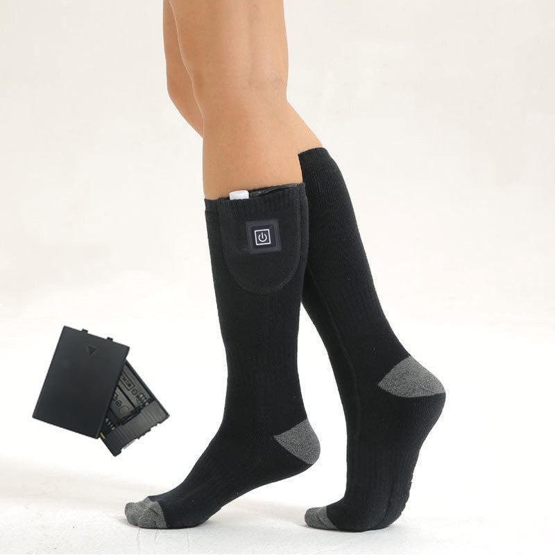 SOLASO Heated Socks — Rechargeable Winter Foot Warmers