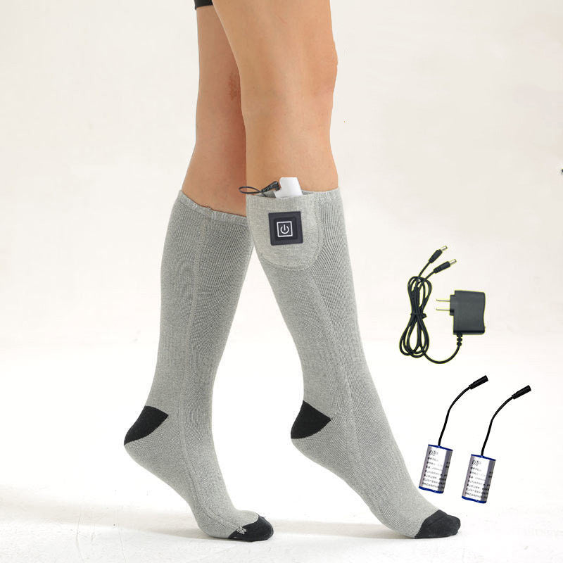SOLASO Heated Socks — Rechargeable Winter Foot Warmers