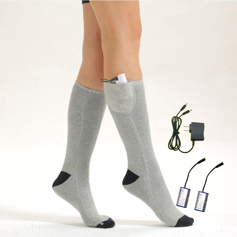 SOLASO Heated Socks — Rechargeable Winter Foot Warmers