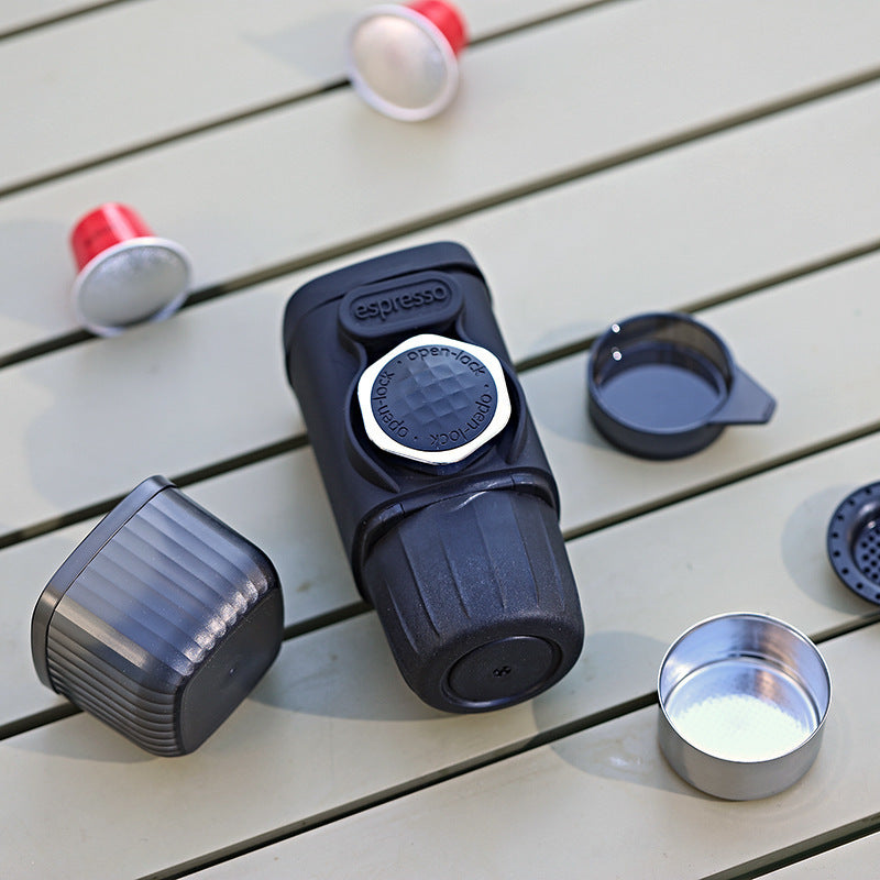 Portable Hand-Pressure Espresso Maker