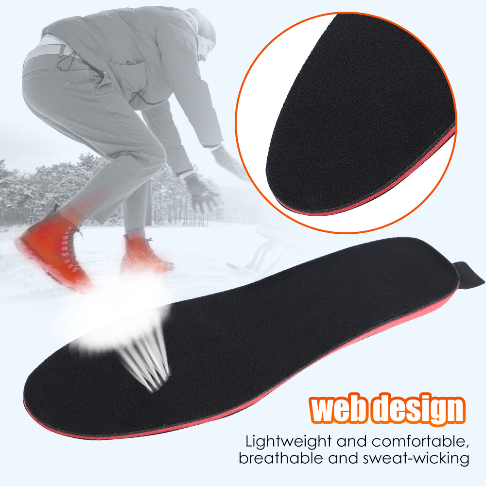 SOLASO Heated Insoles — Rechargeable Winter Boot Warmers