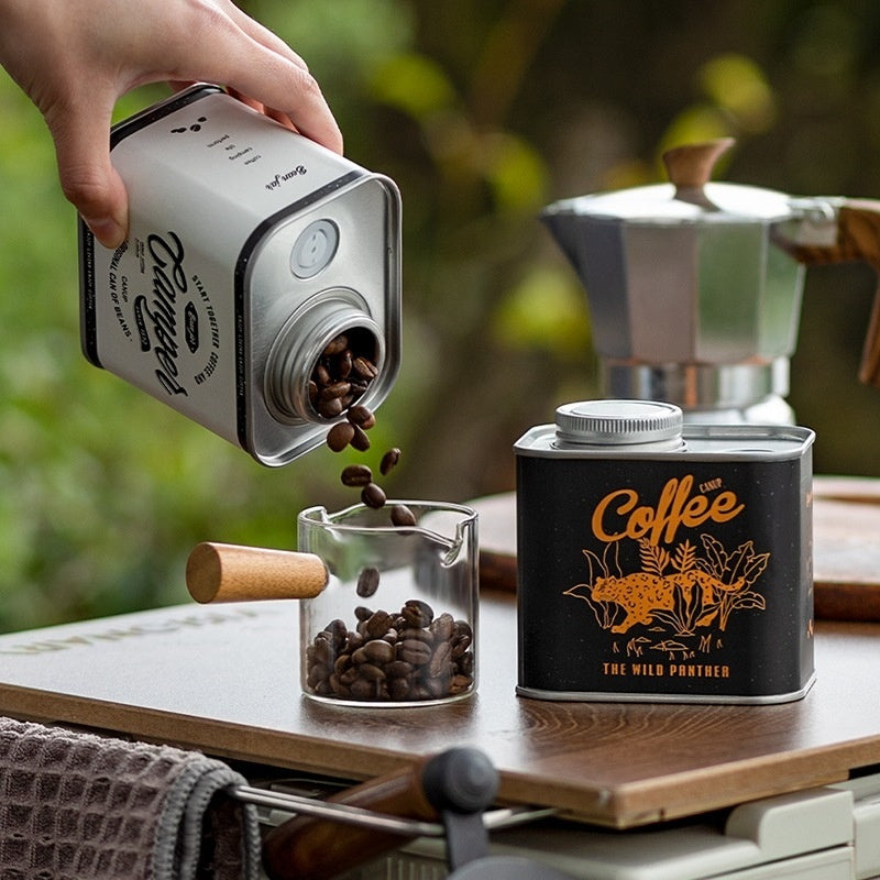 Mini Airtight Coffee Canister | Travel Bean Storage Tin
