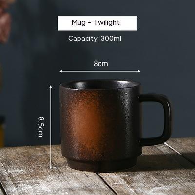 Handcrafted Retro Ceramic Mug