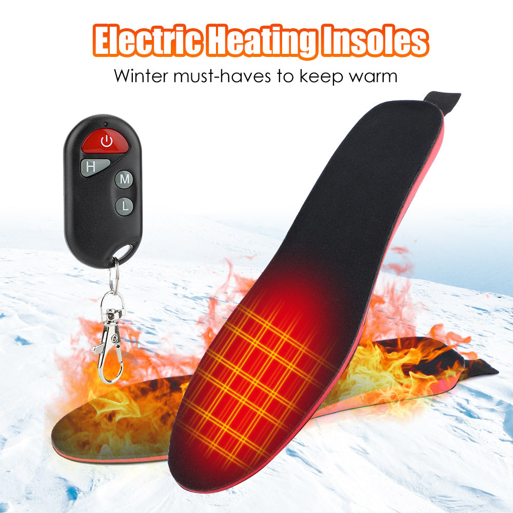SOLASO Heated Insoles — Rechargeable Winter Boot Warmers