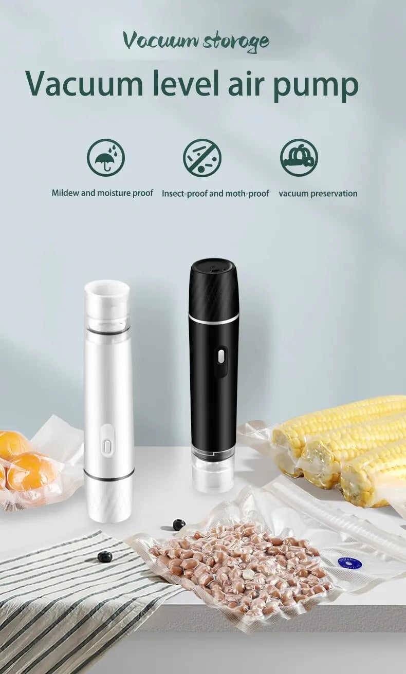 Mini Handheld Vacuum Sealer — Freshness at Your Fingertips