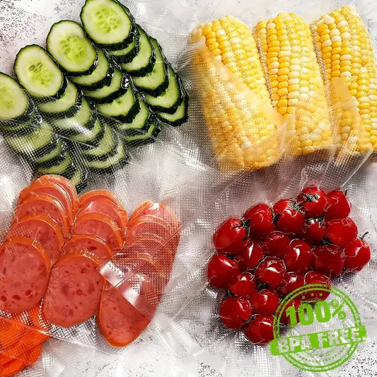 2-Pack Vacuum Sealer Rolls — BPA-Free, Long-Lasting Freshness