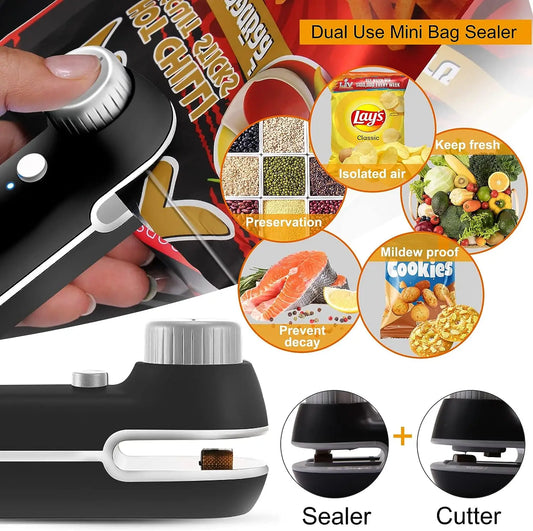 SealMate – Mini USB Bag Sealer 2-in-1