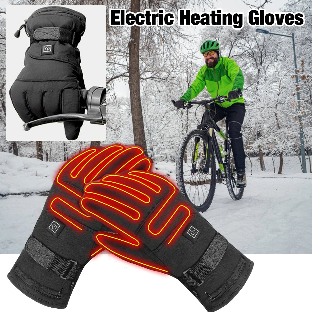SOLASO Heated Winter Gloves — Touchscreen Thermal Gloves