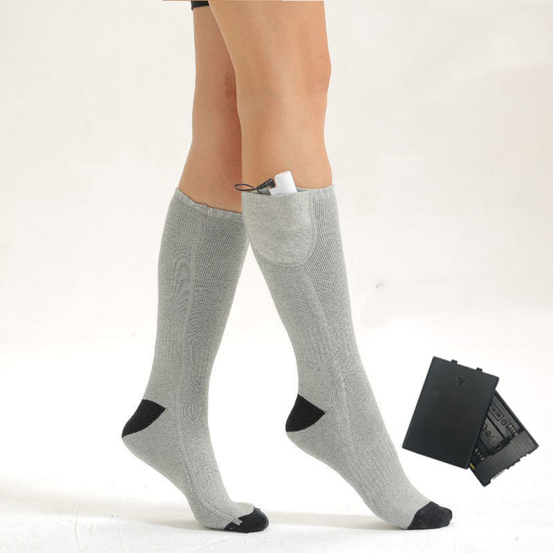 SOLASO Heated Socks — Rechargeable Winter Foot Warmers