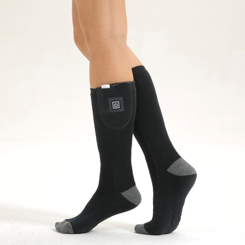 SOLASO Heated Socks — Rechargeable Winter Foot Warmers
