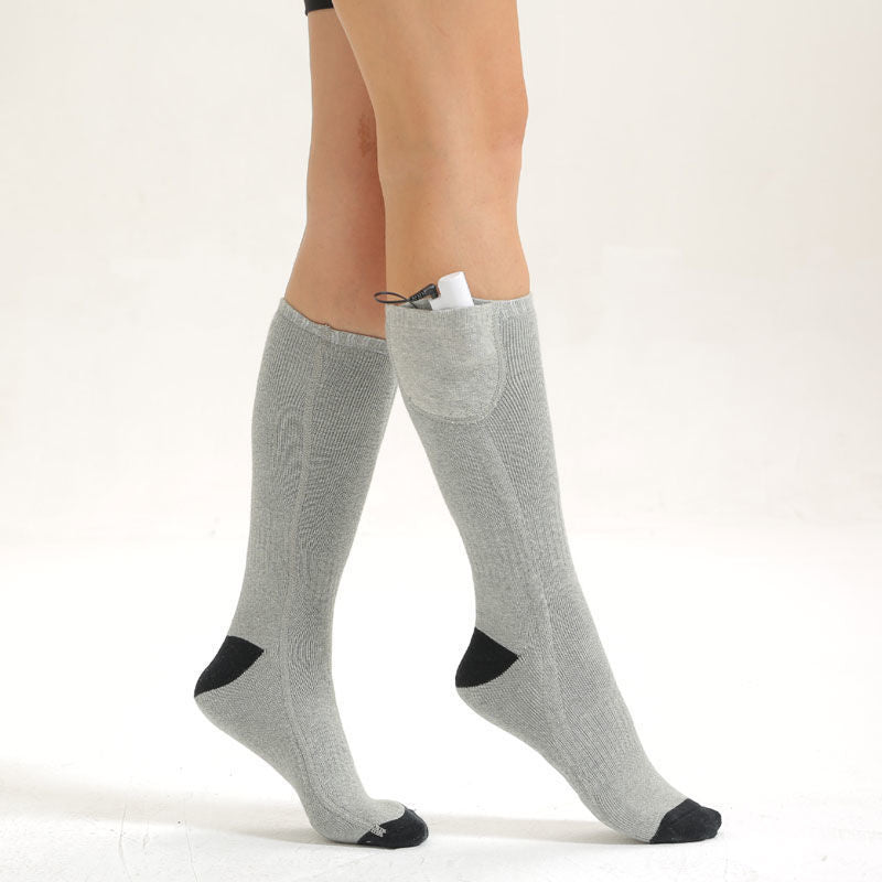 SOLASO Heated Socks — Rechargeable Winter Foot Warmers