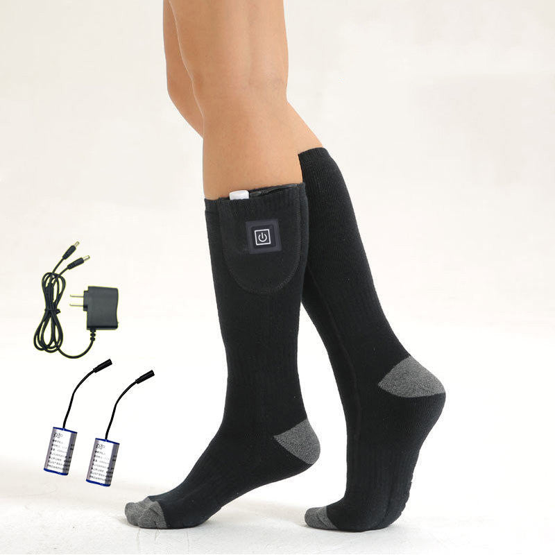 SOLASO Heated Socks — Rechargeable Winter Foot Warmers