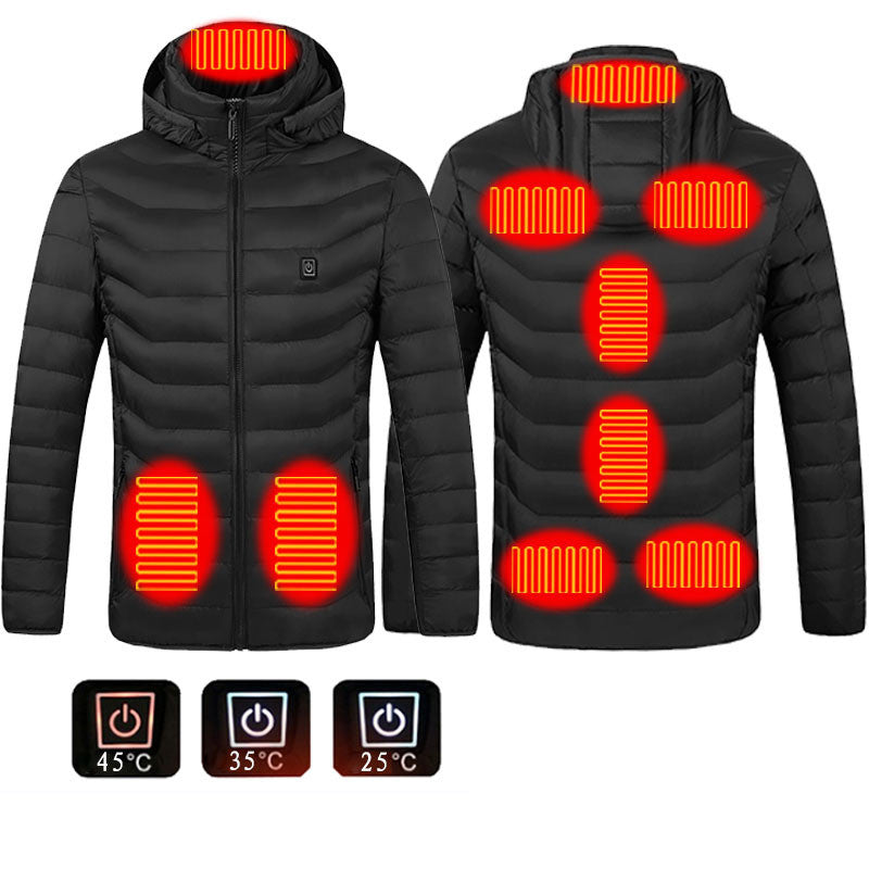 SOLASO Heated Winter Jacket — USB-Powered Thermal Coat